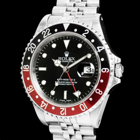 rolex red and gold|rolex 16710 coke for sale.